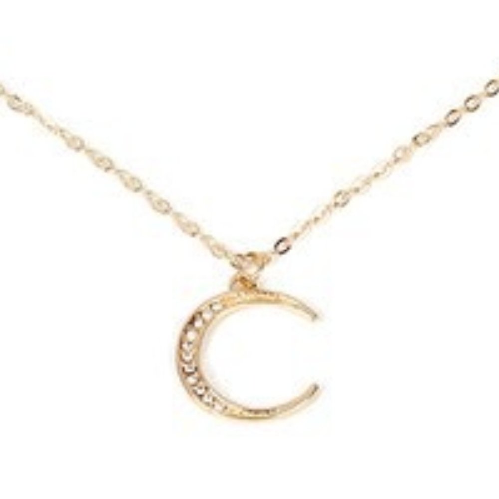 ❌SOLD OUT❌ TO THE MOON AND BACK GOLD NECKLACE - Picture 2 of 2